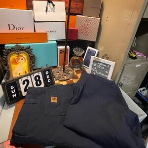 Carhartt Dark Blue Work Pants